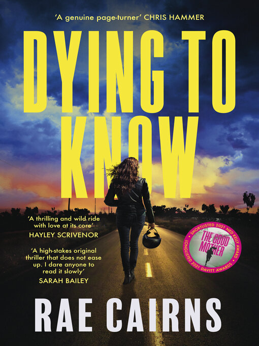 Title details for Dying to Know by Rae Cairns - Wait list